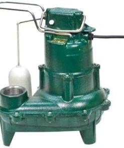 Zoeller Model E264 Waste-Mate Non-Automatic Cast Iron Sewage Pump - 230 V, 0.4 HP