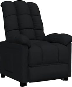 Zen Zone Modern Style Gliding or Rocking-Rocker Chair - Fabric Accent Chair with Arm Rest - 31.8" D x 26.7" W x 37.8" H, Upholstered Living Room Chair, Nursery Rocking Chair Gray