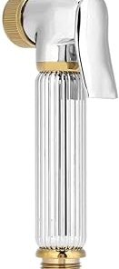 1 Pcs Wall Mount Shower Toilet Solid Bathroom Bidet Faucet Spray Shower Head Handheld Bidet Diaper Spray Sprayer (Color : D) (D)