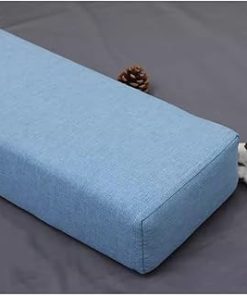 zktoermn Bed Gap Filler, Mattress Extender Filler High Density Sponge Removable and Washable Cover Thick Mattress Extender Between Mattress and Headboard Or Wall (Color : Blue, Size : 180x10x10cm)