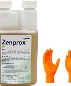 Zenprox EC: Broad Spectrum Insecticide 16oz | Premium USA Supply Gloves for Safe Eradication | USA Supply Pest ID Card