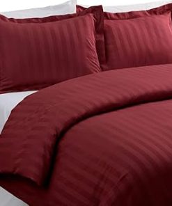 1 Piece Cotton Comforter 400 Thread Count 600 GSM Corner Tabs Box Stitched Down Ultra Soft Luxury Hotel Quality Comfortable Bedding (Taupe, Queen)