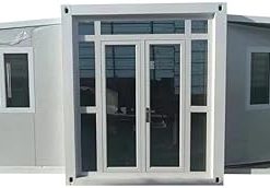 *TOPUS DEAL Deluxe Portable House - 19x20 FT Size with 1 Bedrooms, 1 Living Room, and 1 Bathroom, Galvanized Steel for Lasting Durability and Elegant Design*