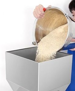 10~999G Automatic Packing&Filling Machine Weigh Filler USA,110V 200w Stainless Steel Durable Automatic Packing/Filling/Weighing Machine With Foot Switch For Tea, Seeds,Grains