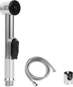 【     】Jarchii Toilet Bidet Kit, Bidet Toilet Attachments Hot and Cold Bidet for Toilet Diverter Valve T Shape Adapter Flexible Hose Kit with Diverter Valve Bidets for Toile
