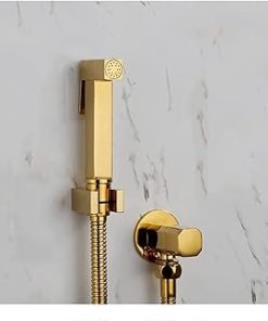 1-In-3-Out Dual Control Valve, Handheld Bidet Sprayer For Toilet G1/2 Three-Way Control Washing Machine Faucet Sprayer Kit For Wash, Pet, Cloth, Bidet Bathroom Cleaning(Silver)