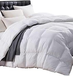 1 Piece Comforter 1000 Thread Count Microfiber Ultra Soft Hotel Quality Luxury Comfortable Bedding (Sky Blue, Oversized King)