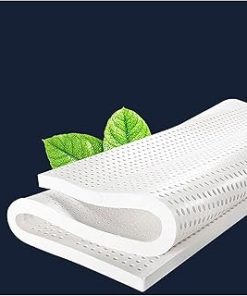 100% Natural Organic Latex Mattress Topper (1" King Medium Organic Cotton Cover) - GOLS Certified Quality for Exceptional Comfort, Durable, Firm & Bouncy,1in,60x140cm
