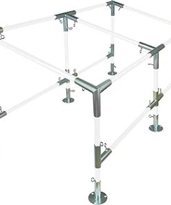 10' x 20' Slope, Lean-to Canopy Fittings Kits, DIY Metal Carport Frame Parts, 1" EMT