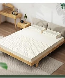 100% Natural Latex Topper Firm - 4 Inch Collection The Only Virtually Allergy Free Latex - Firm,4in,150x200cm(59x79in)