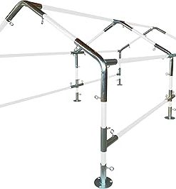 10' x 20' High Peak Canopy Fittings, DIY RV & Boat Carport, 1" EMT Metal Frame Parts