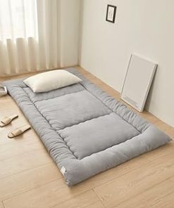 Roll-up Japanese Floor Mattress, futon Mattress, Foldable Student Dormitory Mattress, Guest Sleeping mat, Camping mat