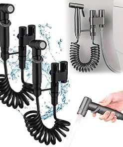 – Quality bidet attachment, elegant design | Dual nozzle for front and rear fresh water wash. Non-electric and retractable sprayers. Ultra-slim and easy to fit.
