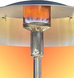 "THE WAVE" - Heat Reflector for Patio Heaters - The Market's First Commercial Quality, Directional Heat Reflector for Outdoor Patio Heaters