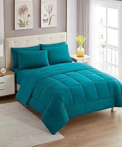 : Light Weight Comforter 3 Pcs. Ultra-Soft Luxury 400 GSM Hotel-Style Thicker for Winter Colder Weather 100% Egyptian Cotton 500 -Oversized King Size (120''X128'') Solid Blush